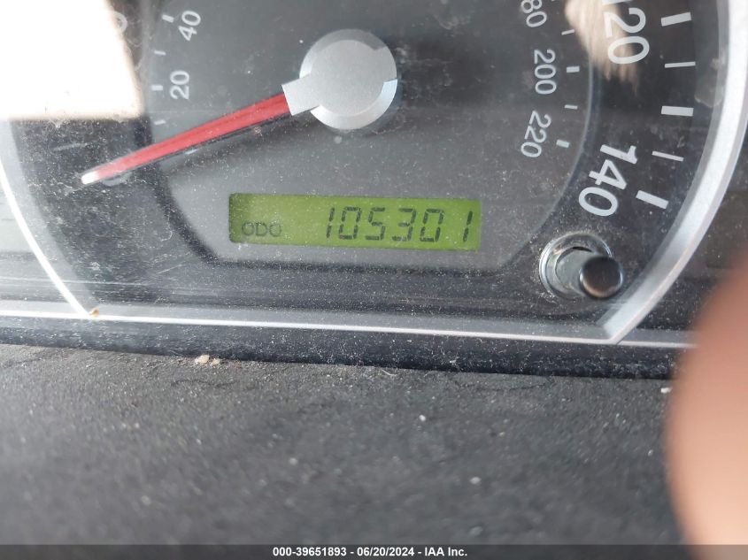 2007 Kia Sorento Lx VIN: KNDJC736675692444 Lot: 39651893