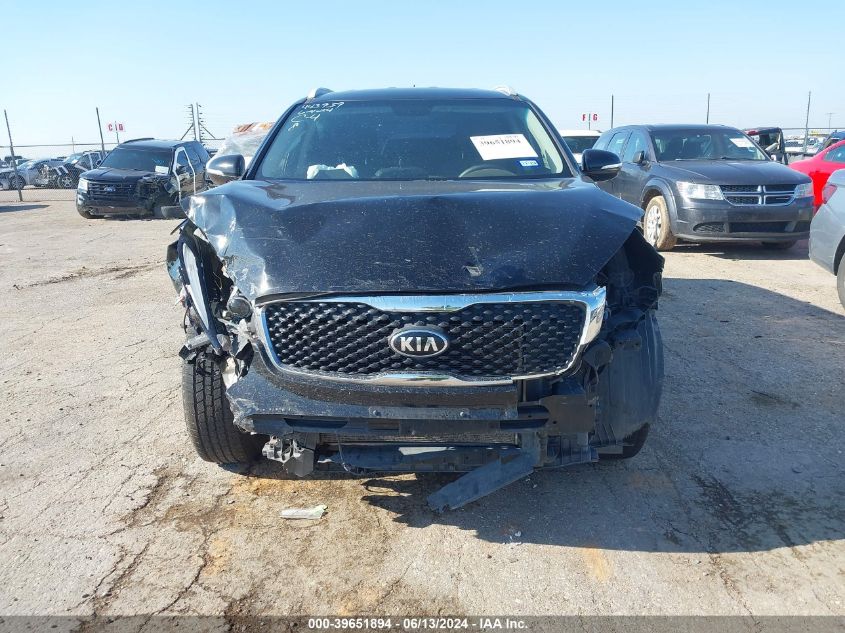 2016 Kia Sorento 3.3L Lx VIN: 5XYPG4A50GG082411 Lot: 39651894