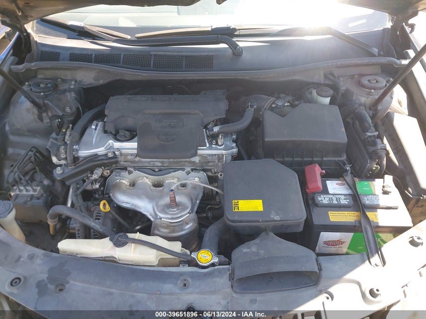 2012 Toyota Camry Se VIN: 4T1BF1FK3CU049417 Lot: 39651896