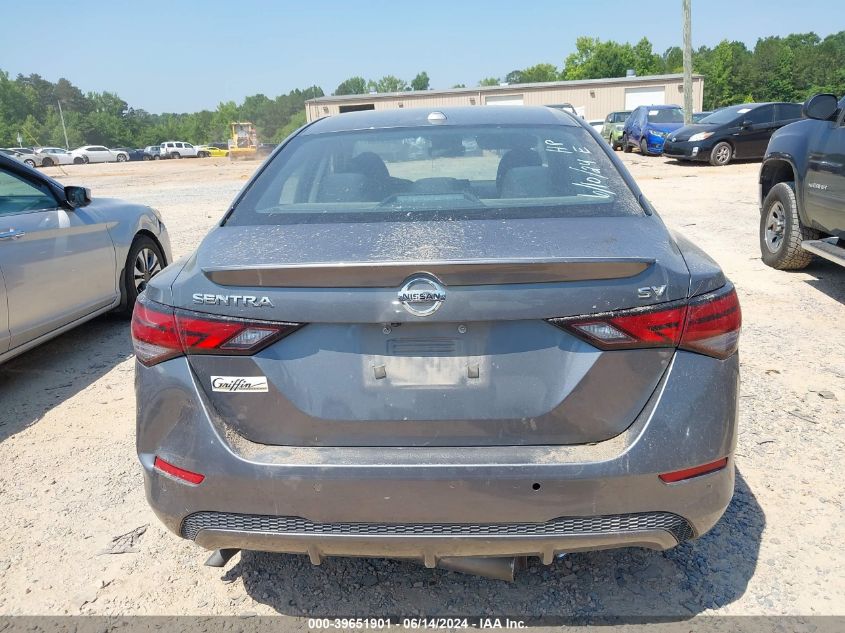 2021 Nissan Sentra Sv Xtronic Cvt VIN: 3N1AB8CV3MY308122 Lot: 39651901