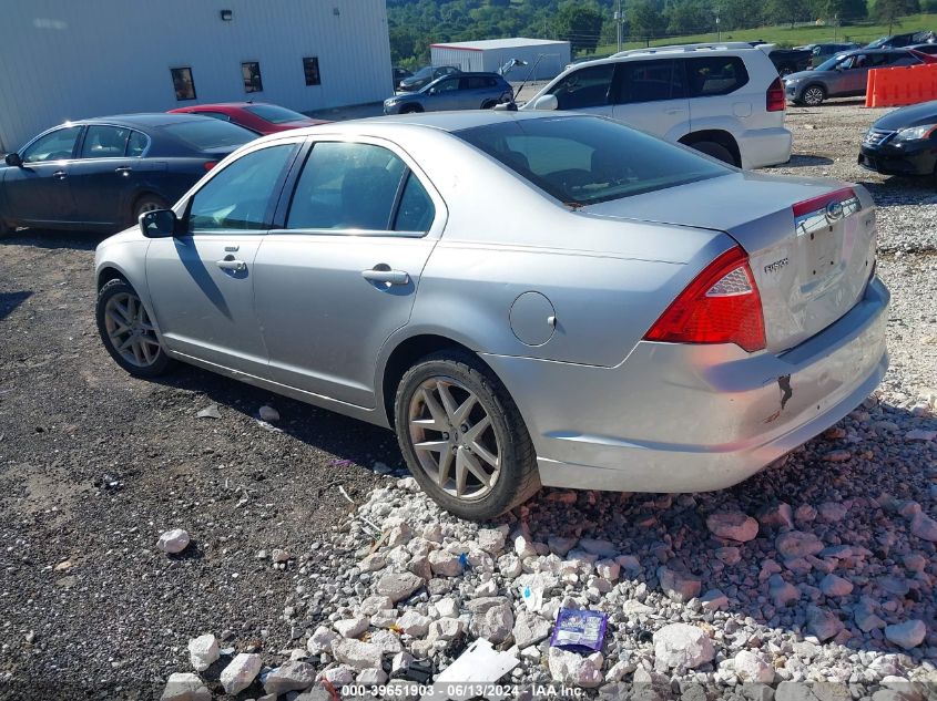 2012 Ford Fusion Sel VIN: 3FAHP0JA6CR339765 Lot: 39651903