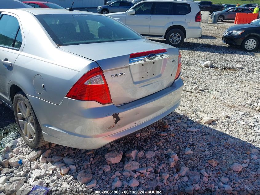 2012 Ford Fusion Sel VIN: 3FAHP0JA6CR339765 Lot: 39651903