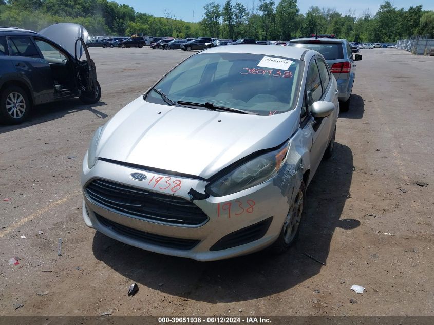 2014 Ford Fiesta Se VIN: 3FADP4BJ9EM202937 Lot: 39651938