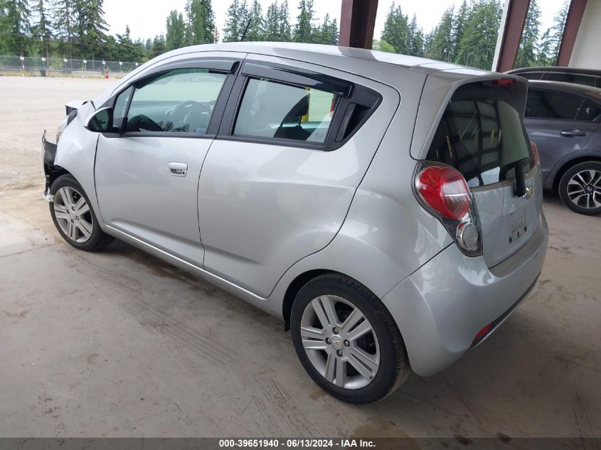 2013 Chevrolet Spark Ls Auto VIN: KL8CB6S92DC501961 Lot: 39651940