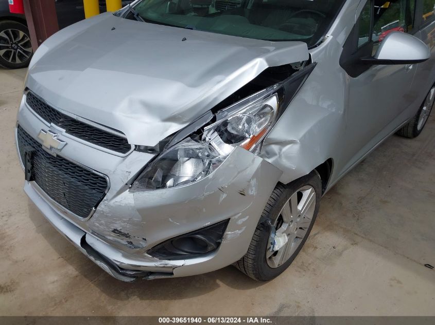 2013 Chevrolet Spark Ls Auto VIN: KL8CB6S92DC501961 Lot: 39651940