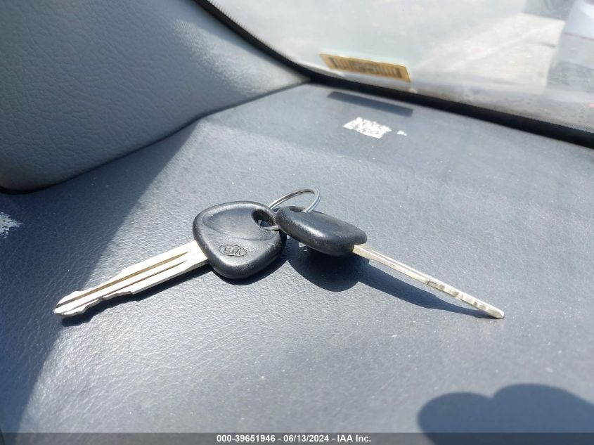 2007 Kia Spectra Ex VIN: KNAFE122X75478646 Lot: 39651946