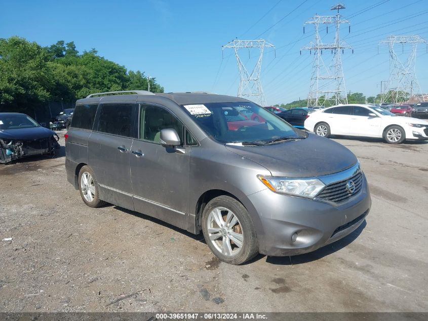 2012 Nissan Quest Le VIN: JN8AE2KP1C9035646 Lot: 39651947
