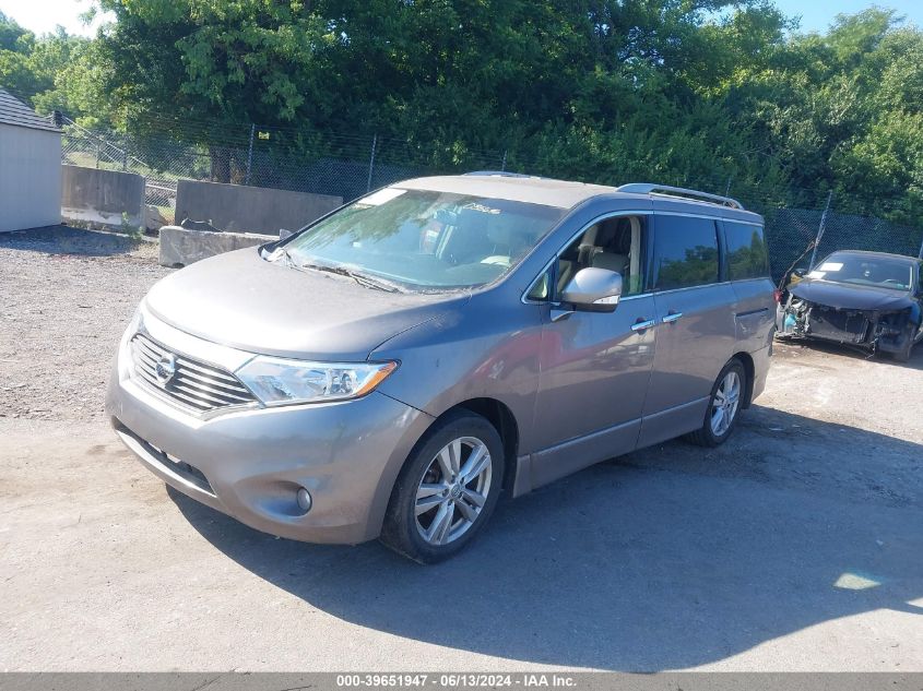 2012 Nissan Quest Le VIN: JN8AE2KP1C9035646 Lot: 39651947