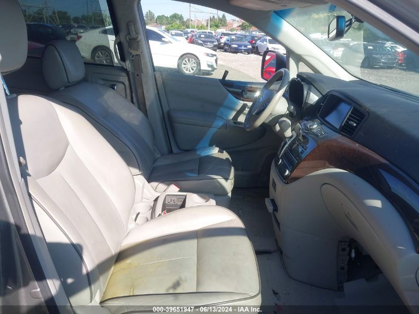 2012 Nissan Quest Le VIN: JN8AE2KP1C9035646 Lot: 39651947