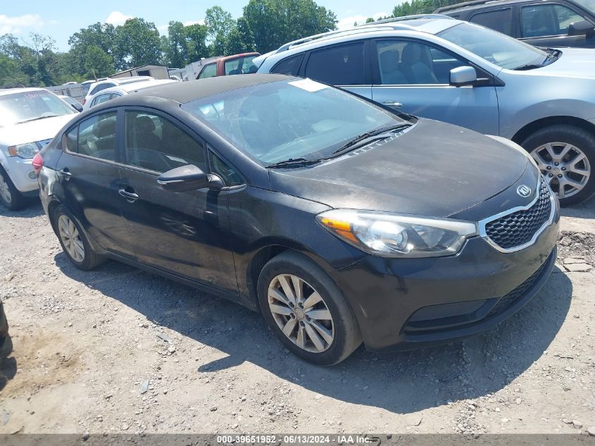 2014 Kia Forte Lx VIN: KNAFX4A60E5140895 Lot: 39651952