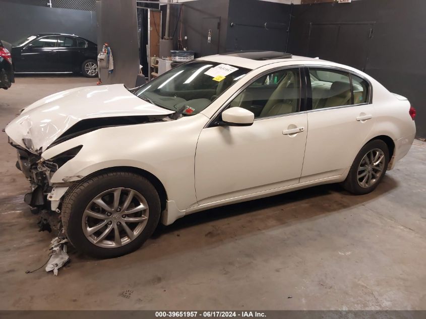 2009 Infiniti G37X VIN: JNKCV61F19M356854 Lot: 39651957