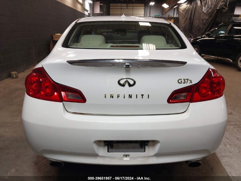 2009 Infiniti G37X VIN: JNKCV61F19M356854 Lot: 39651957