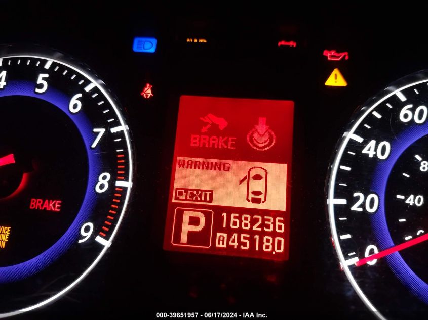 2009 Infiniti G37X VIN: JNKCV61F19M356854 Lot: 39651957