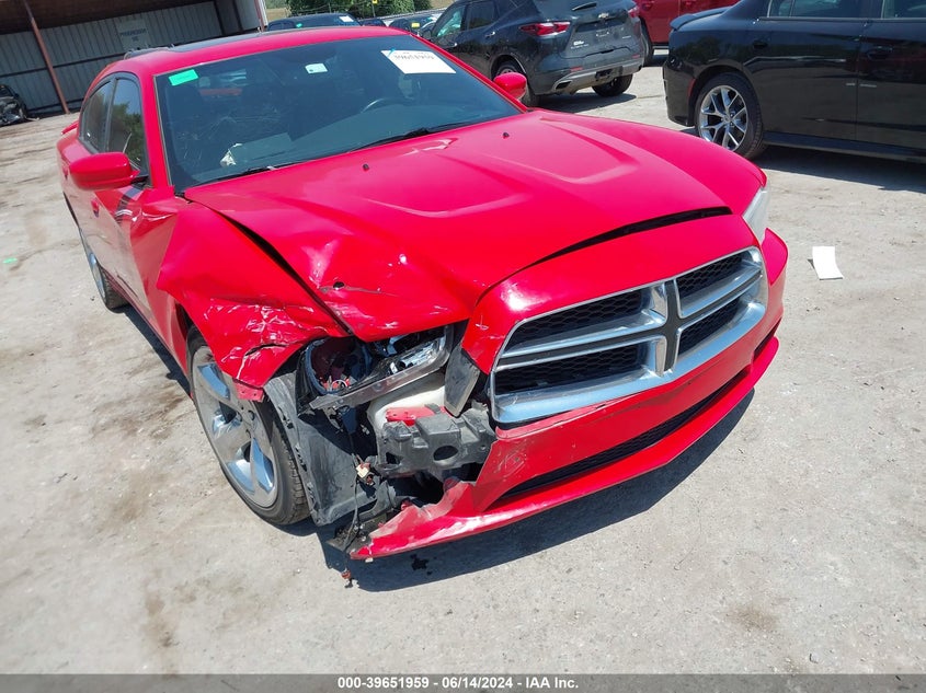 2014 Dodge Charger Sxt Plus VIN: 2C3CDXHG7EH124866 Lot: 39651959