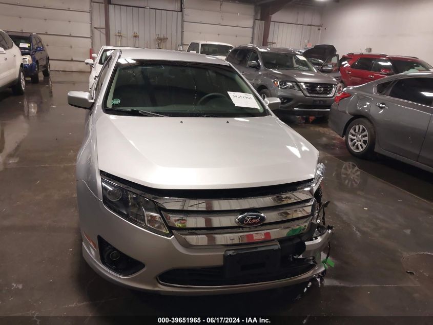2012 Ford Fusion Se VIN: 3FAHP0HA1CR269548 Lot: 39651965