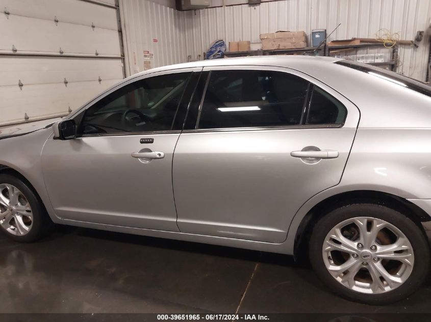 2012 Ford Fusion Se VIN: 3FAHP0HA1CR269548 Lot: 39651965