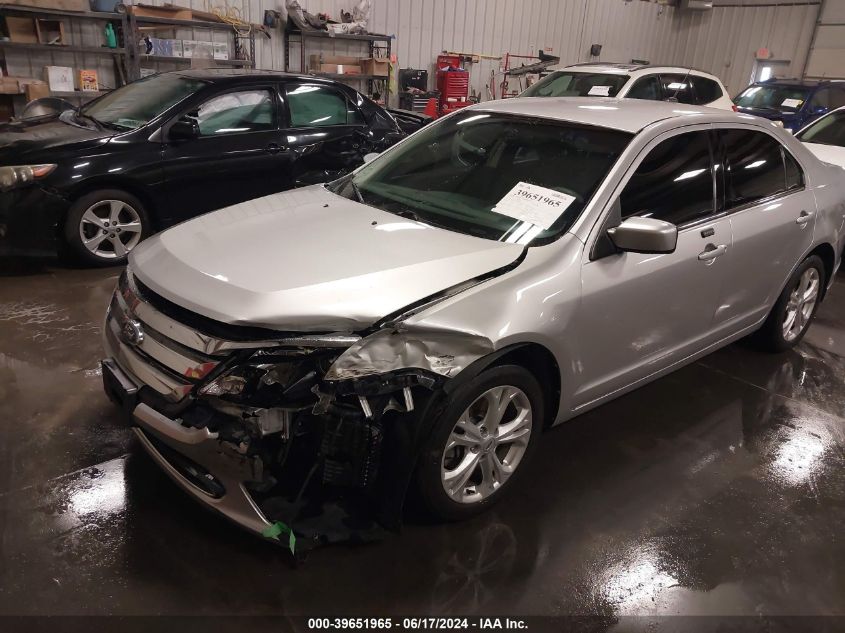 2012 Ford Fusion Se VIN: 3FAHP0HA1CR269548 Lot: 39651965