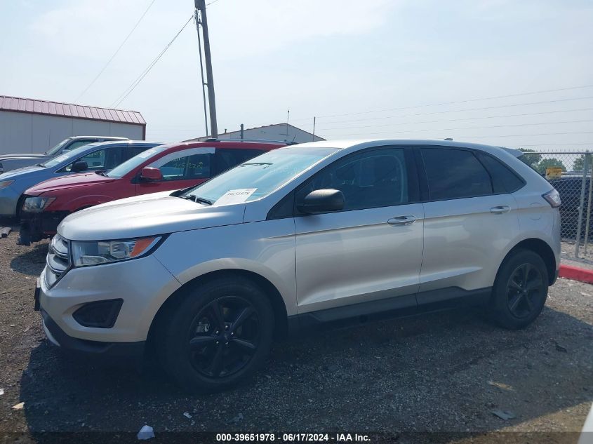 2018 Ford Edge Se VIN: 2FMPK3G98JBC56445 Lot: 39651978