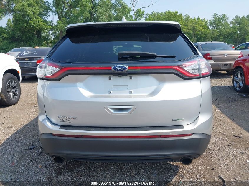 2018 Ford Edge Se VIN: 2FMPK3G98JBC56445 Lot: 39651978