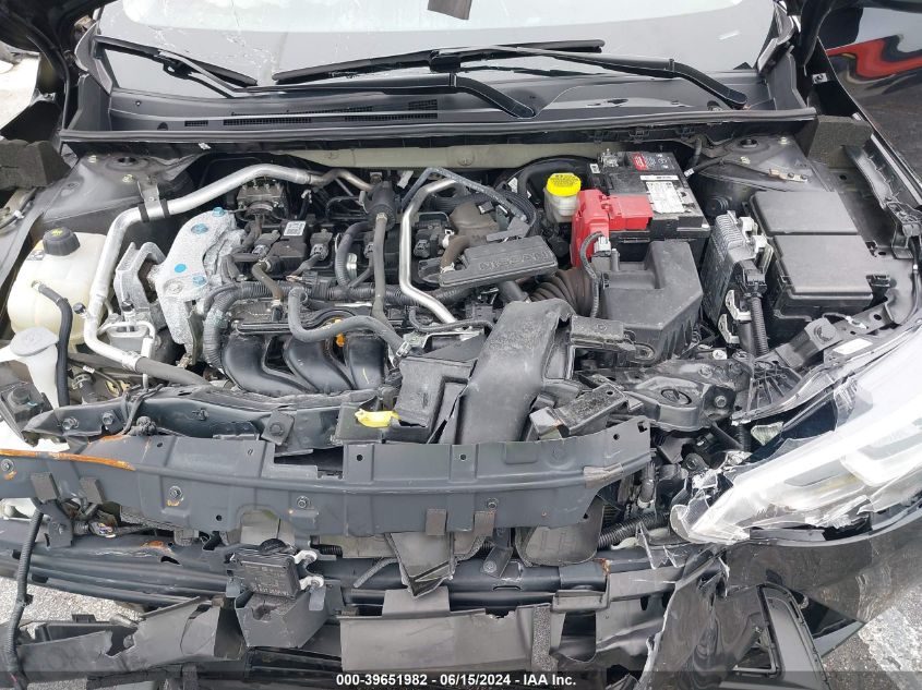 2022 Nissan Sentra S Xtronic Cvt VIN: 3N1AB8BV3NY274959 Lot: 39651982