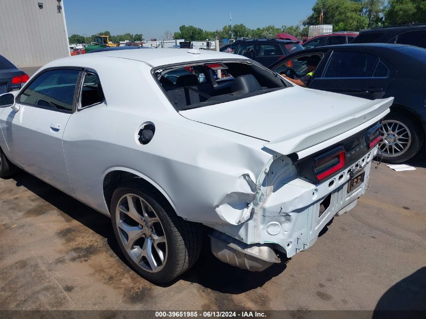 2015 Dodge Challenger Sxt Plus VIN: 2C3CDZBG9FH850640 Lot: 39651985