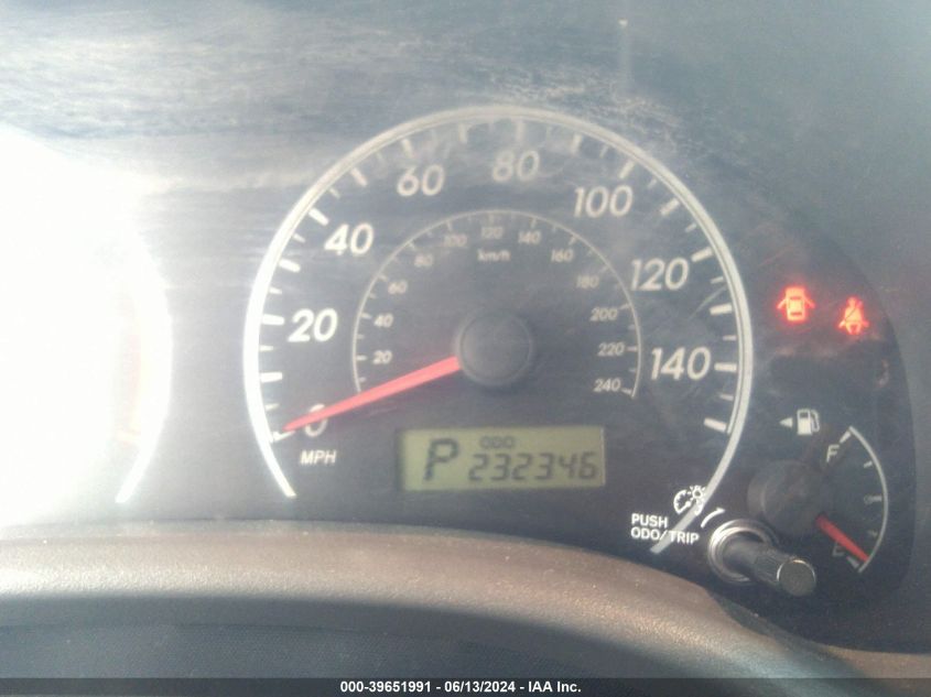 2010 Toyota Corolla Le VIN: 1NXBU4EE4AZ332778 Lot: 39651991