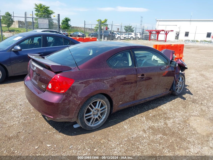 2005 Scion Tc VIN: JTKDE177X50011843 Lot: 39651996