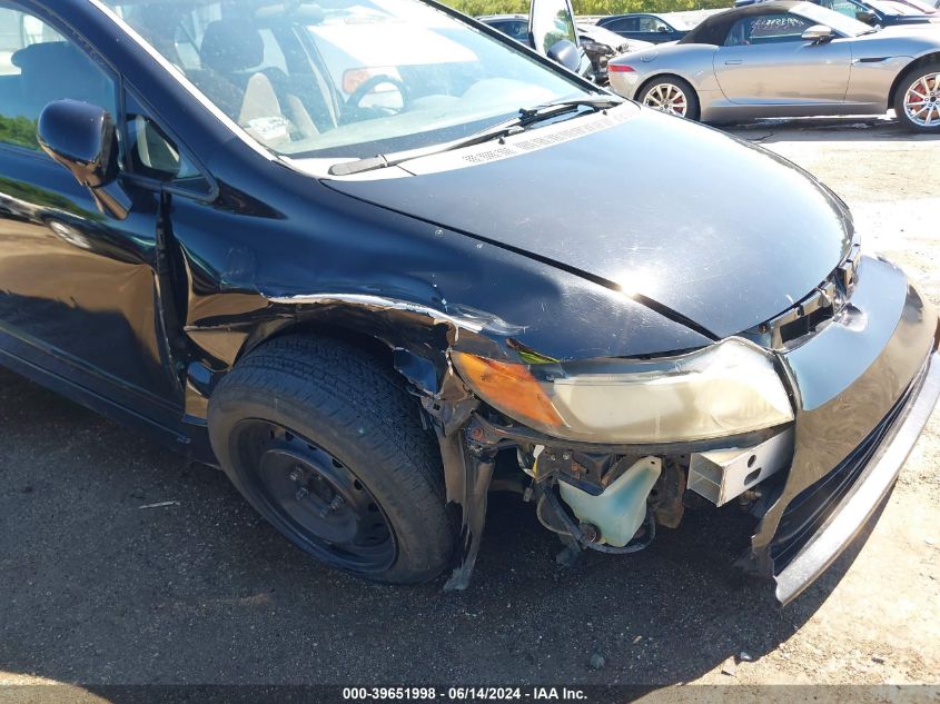 2008 Honda Civic Lx VIN: 1HGFA16528L084687 Lot: 39651998