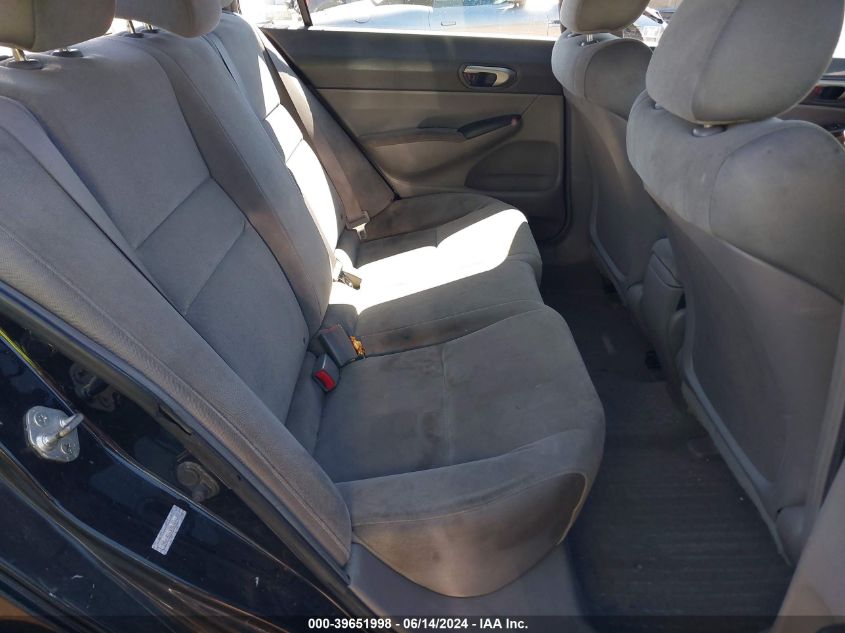 2008 Honda Civic Lx VIN: 1HGFA16528L084687 Lot: 39651998