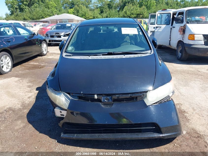 2008 Honda Civic Lx VIN: 1HGFA16528L084687 Lot: 39651998