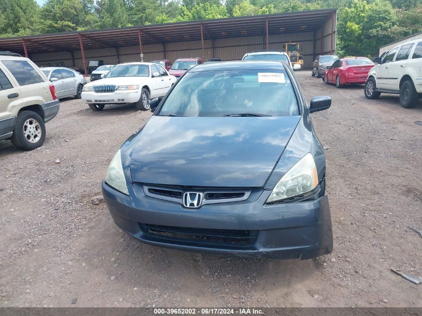 2005 Honda Accord 2.4 Lx VIN: 1HGCM55415A111458 Lot: 39652002