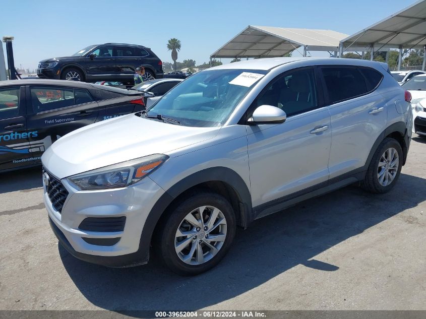 KM8J23A42KU886136 2019 HYUNDAI TUCSON - Image 2