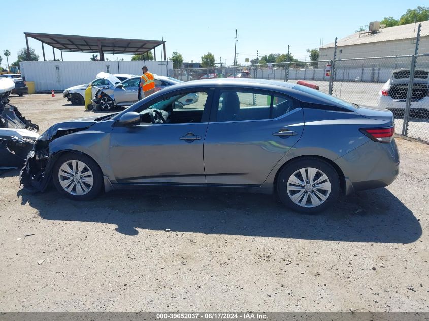 2020 Nissan Sentra S Xtronic Cvt VIN: 3N1AB8BV3LY310243 Lot: 39652037