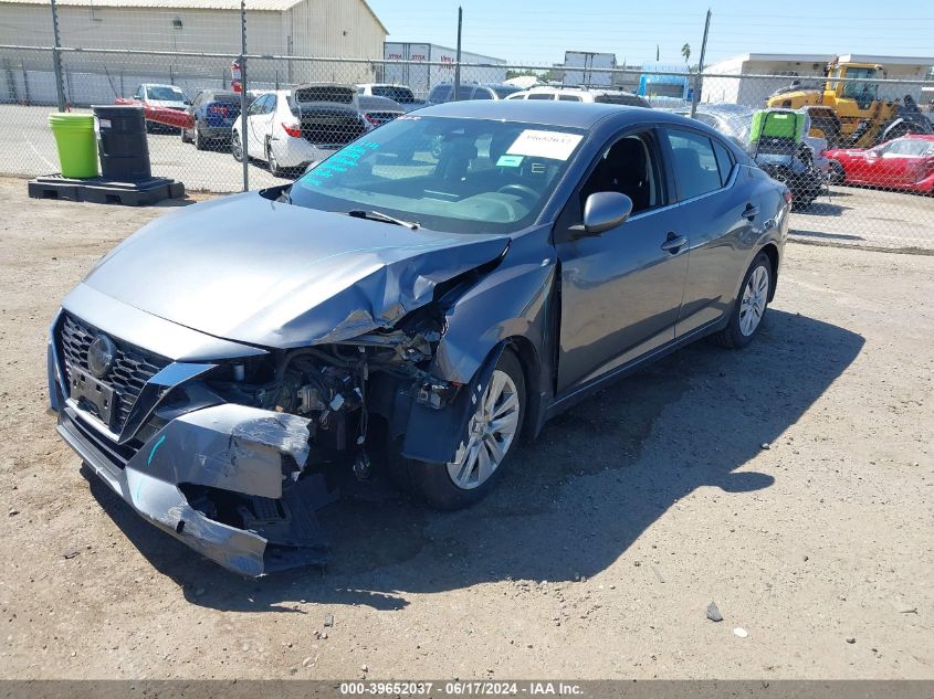 2020 Nissan Sentra S Xtronic Cvt VIN: 3N1AB8BV3LY310243 Lot: 39652037