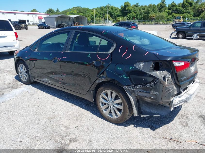 2016 Kia Forte Lx VIN: KNAFX4A6XG5442732 Lot: 39652040