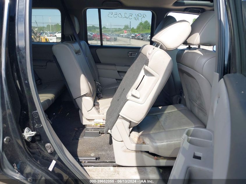 2012 Honda Pilot Ex-L VIN: 5FNYF4H71CB053225 Lot: 39652055