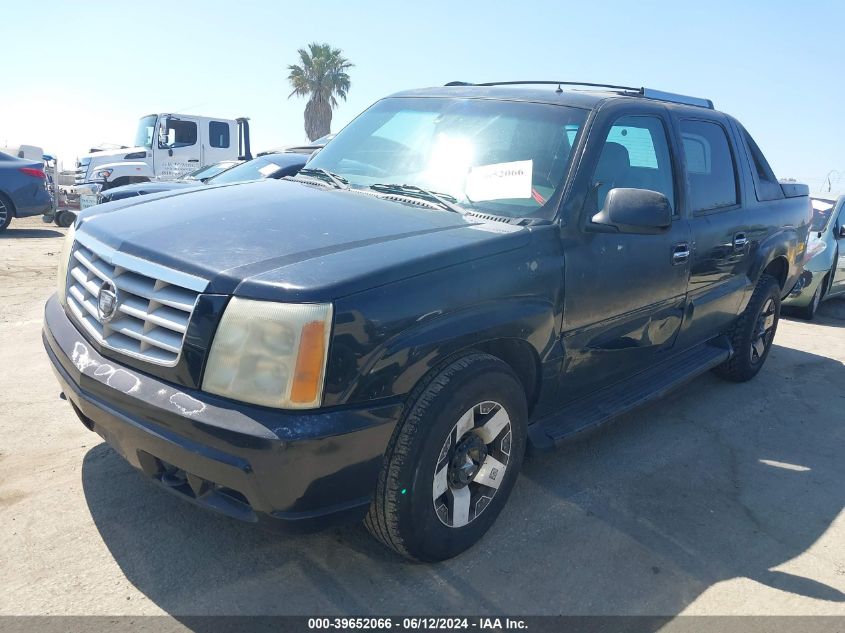 2002 Cadillac Escalade Ext Standard VIN: 3GYEK63N22G247958 Lot: 39652066