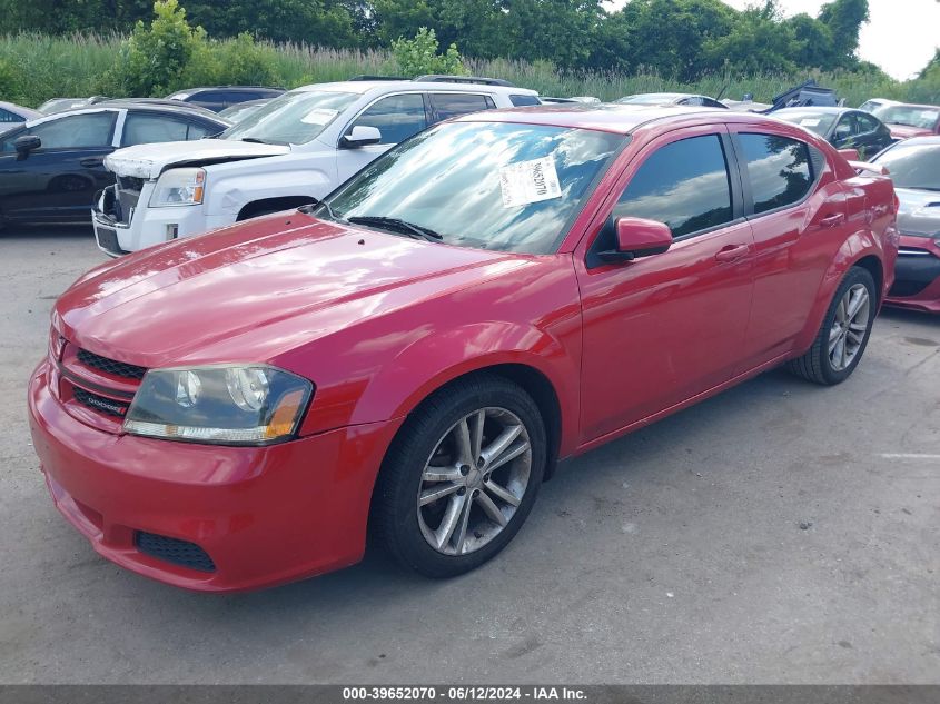 1C3CDZCG5DN623836 | 2013 DODGE AVENGER