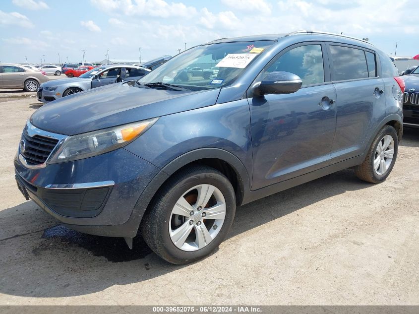 2011 Kia Sportage Lx VIN: KNDPB3A20B7098905 Lot: 39652075