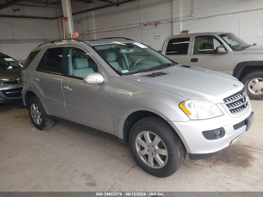 2007 Mercedes-Benz Ml 350 4Matic VIN: 4JGBB86E47A224005 Lot: 39652079