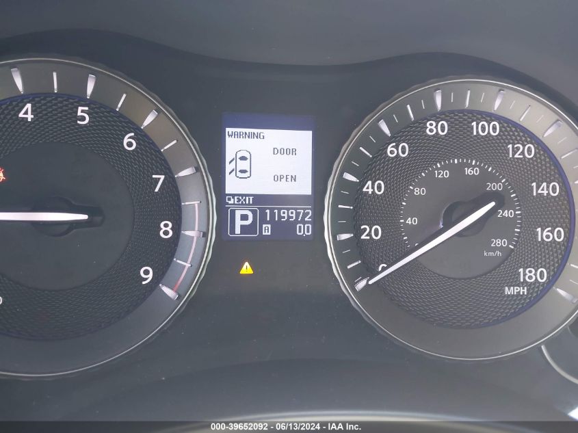 2011 Infiniti M37 VIN: JN1BY1AP6BM320828 Lot: 39652092