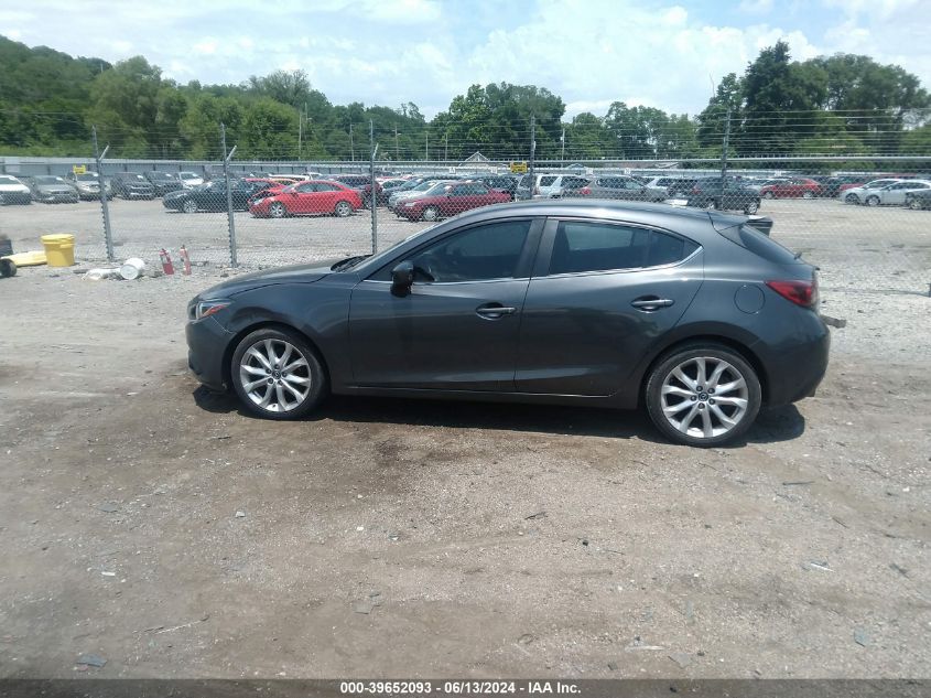 2016 Mazda Mazda3 S Grand Touring VIN: JM1BM1N36G1299357 Lot: 39652093