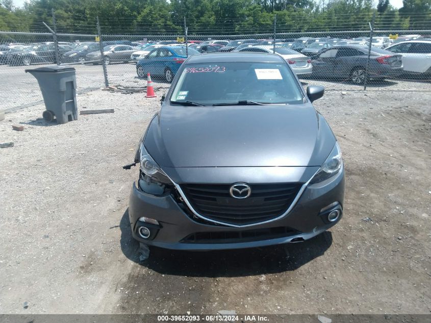 2016 Mazda Mazda3 S Grand Touring VIN: JM1BM1N36G1299357 Lot: 39652093