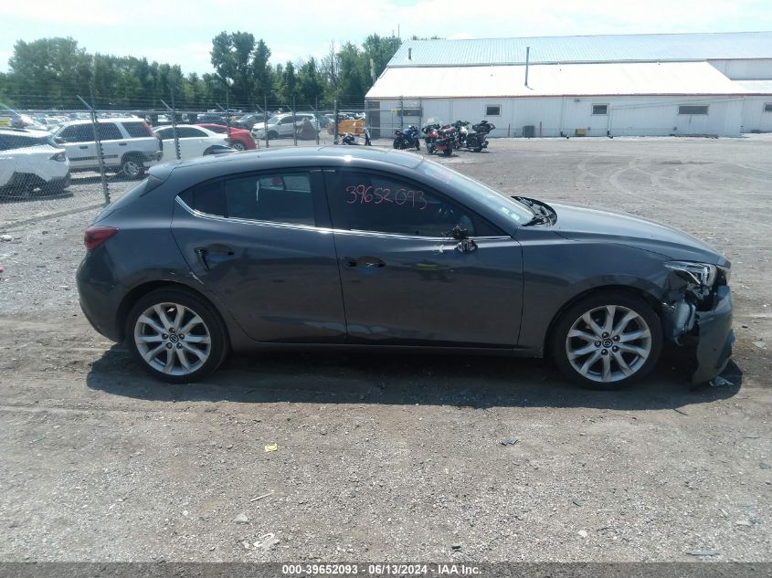 2016 Mazda Mazda3 S Grand Touring VIN: JM1BM1N36G1299357 Lot: 39652093