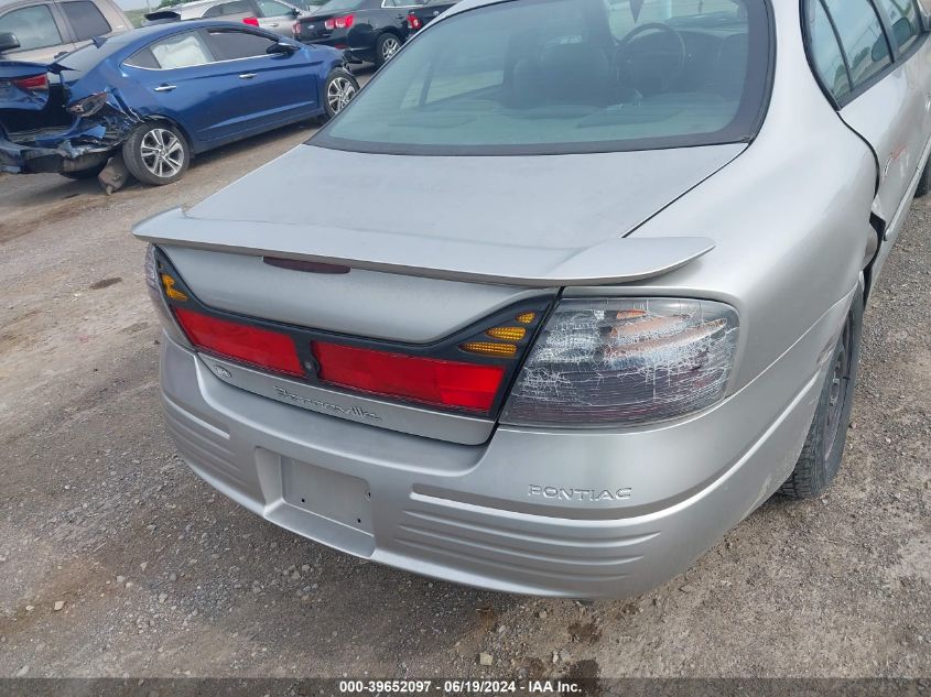 2005 Pontiac Bonneville Se VIN: 1G2HX52K15U134045 Lot: 39652097