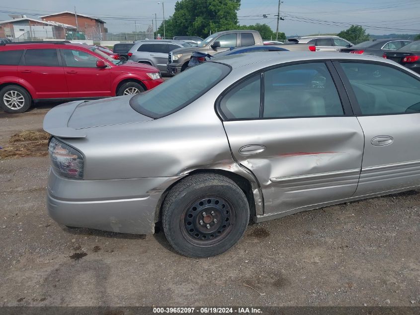 2005 Pontiac Bonneville Se VIN: 1G2HX52K15U134045 Lot: 39652097