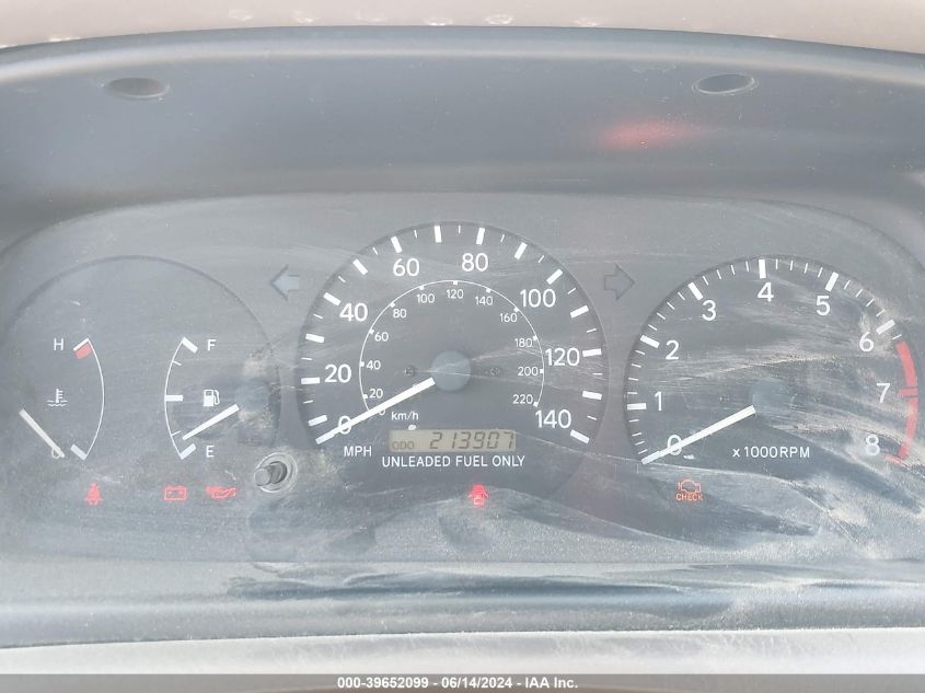 1999 Toyota Camry Ce VIN: 4T1BG22K1XU605142 Lot: 39652099