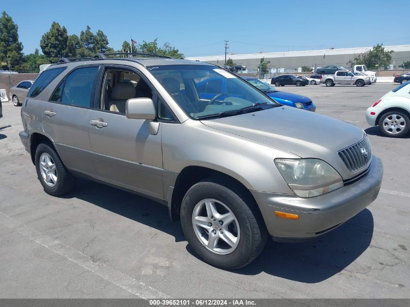 2000 Lexus Rx 300 VIN: JT6HF10U9Y0136656 Lot: 39652101