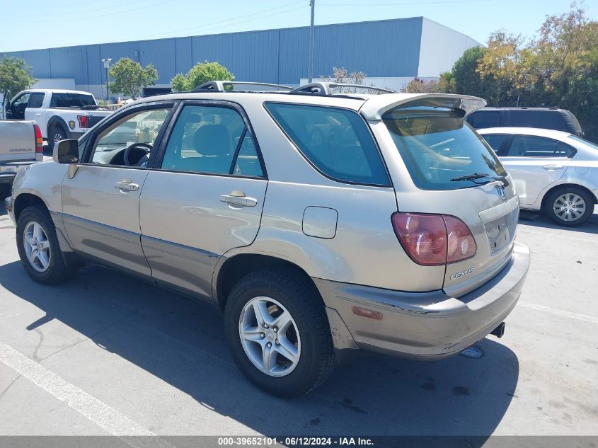 2000 Lexus Rx 300 VIN: JT6HF10U9Y0136656 Lot: 39652101