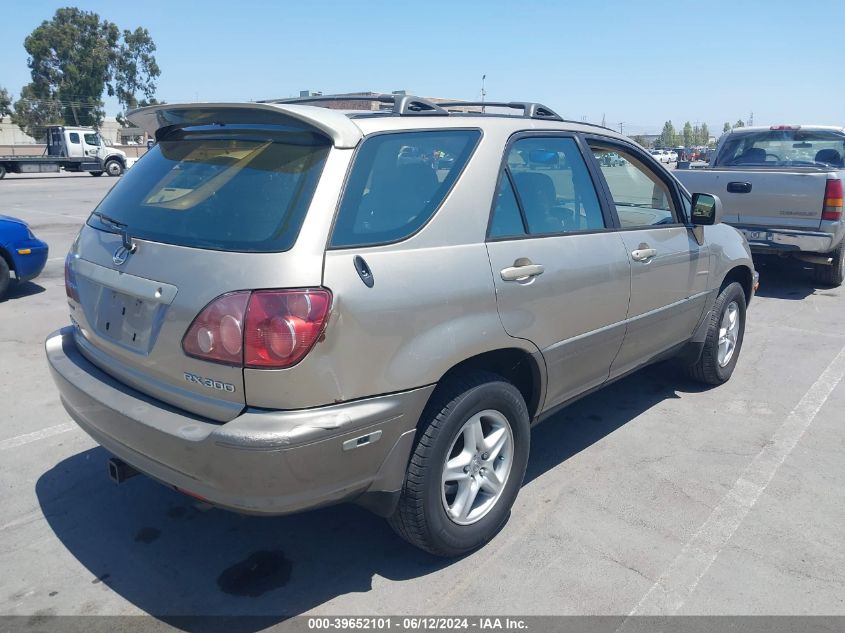 2000 Lexus Rx 300 VIN: JT6HF10U9Y0136656 Lot: 39652101